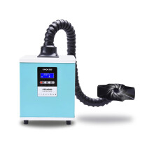 FES150D Laser Fume Extractor met LCD-scherm - HEPA-soldeerrookabsorbeerder en zuiveraar voor nagelsalons en lasergraveren