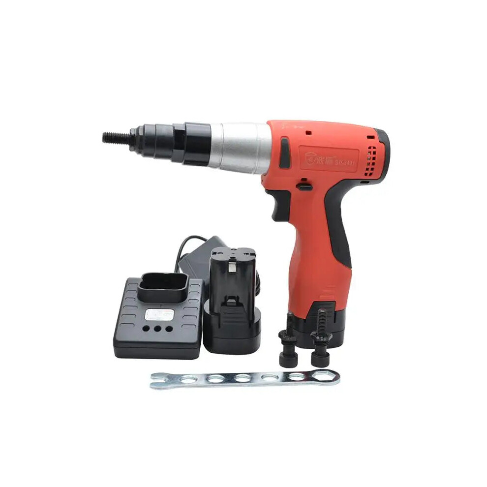 Industrial Grade Rechargeable Rivet Nut Gun Bd 3401 - M6, M8, M10, 14.4V Electric Easy Riveting Tool 744759399649