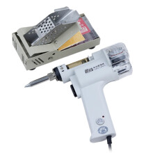 Hoge-kracht 220V 100W Elektrische Vacuüm Dubbele Pomp Soldeertang & Ontluchtingspistool Set