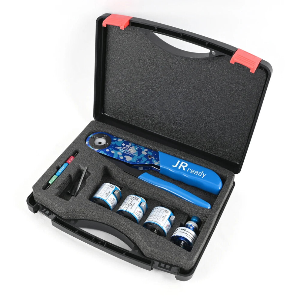 Jrready Asf1 M22520/1-01 High Precision Crimping Tool Kit With Positioner For 12-26 Awg - Model St2147 7445019596572