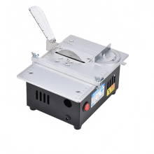 240W High Power Mini Table Saw - 3 Inch Bench Saws with 20mm Lift for PCB, Wood, and Home DIY Cutting - Compact Desktop Micro Lathe Saw