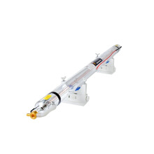 60W Dragon Diamond CO2 Laser Tube - 55mm Diameter, 1250mm Length, Metal Head Glass Pipe for CO2 Laser Machines
