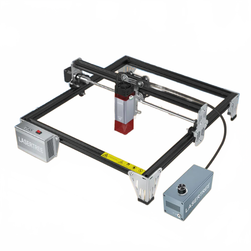 Laser Tree K1 Mini 10W Laser Engraver With Air Assist - Precision Cnc Blue Light Machine For Wood Engraving & Cutting 313016784735