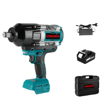 High-Power Brushless Electric Impact Wrench - 3100Nm, 3-Speed Cordless Torque Wrench Compatible with Makita 18V Battery