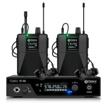 Debra ST 102 Professionelles kabelloses In - Ear - Monitor - System für Bühne, Studio und Schlagzeuger - Instrumentenutzung
