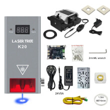 Laser Tree K20 20W Optical Power Laser Head with Air Assist TTL Blue Light Module for DIY Laser Cutting & Engraving Machines