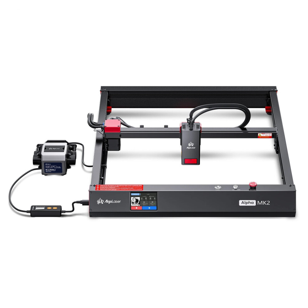 Alphamk2 40X41cm Cnc Laser Engraver & Cutter - 20W High-Power Woodworking & Metal Engraving Machine 705353970429
