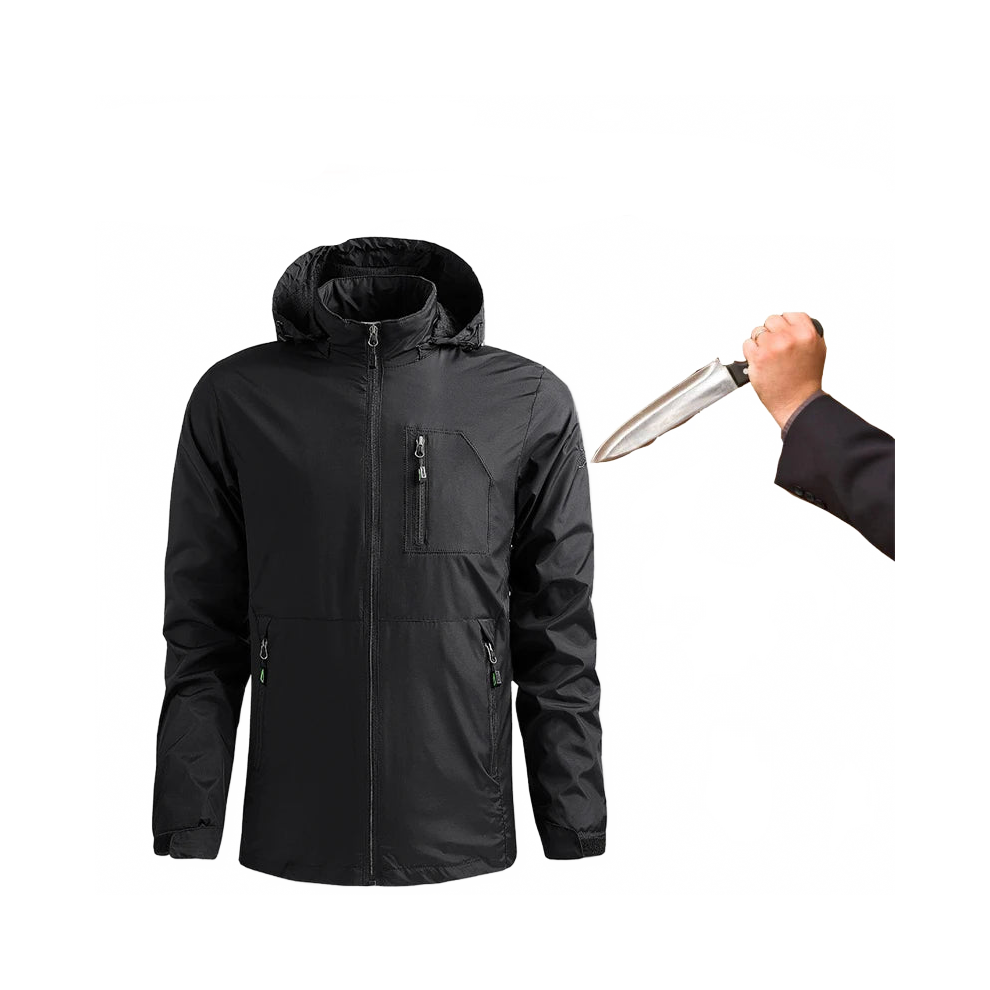 Lightweight Stabproof Dagger Jacket - Military-Grade Cut Resistant Protection For Self-Defense 744110678475