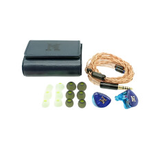 ISN Audio H60 Hybrid In - Ear - Monitore - 4 Balanced Armature & 2 Dynamische Treiber, 2 - Pin 0, 78 mm HiFi Audiophile Ohrhörer