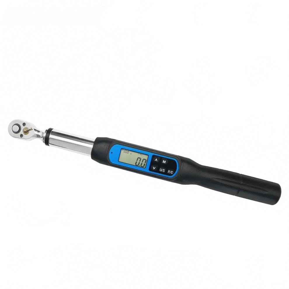 Shahe Large Screen Digital Torque Wrench With Led & Buzzer - Adjustable Preset Tool For Car Repair 711181784190