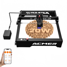 Acmer P1 20 W Hochpräziser Lasergravierer für detailliertes Handwerk und Design