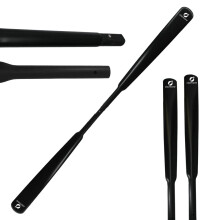 Carbonfiber Groenlandpeddel met veilige schachtinvoereenheid en gesp