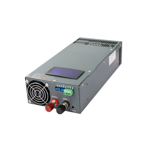 Versatile 2000W Adjustable Switching Power Supply with Multi-Voltage & Amperage Options - Built-in Display for Precision Control