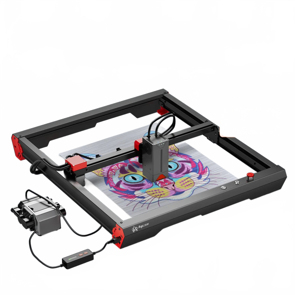 Algolaser Alpha 22W Laser Cutter With Air Assist Pump - 400Mm Metal Engraver & Woodworking Engraving Cutting Machine 7445004397382
