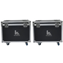 Kaerji Dual Flight Cases for Big Bee Eye 19x40W Moving Head Light - Perfect for Stage Events, Theaters, DJs, Discos, and Weddings