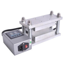 20 Ton Double Rosin Heat Press Plates Kit with TC Digital Control - 7.5x15cm for Wax & Oil Extraction