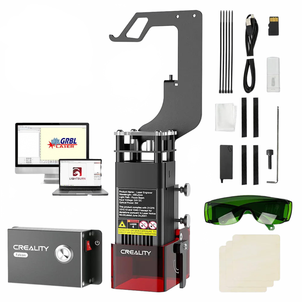 High-Precision 10W Laser Engraving Module Kit For Creality Ender 3 & Cr-10 - 0.06Mm Accuracy, Versatile & Powerful 705353930553