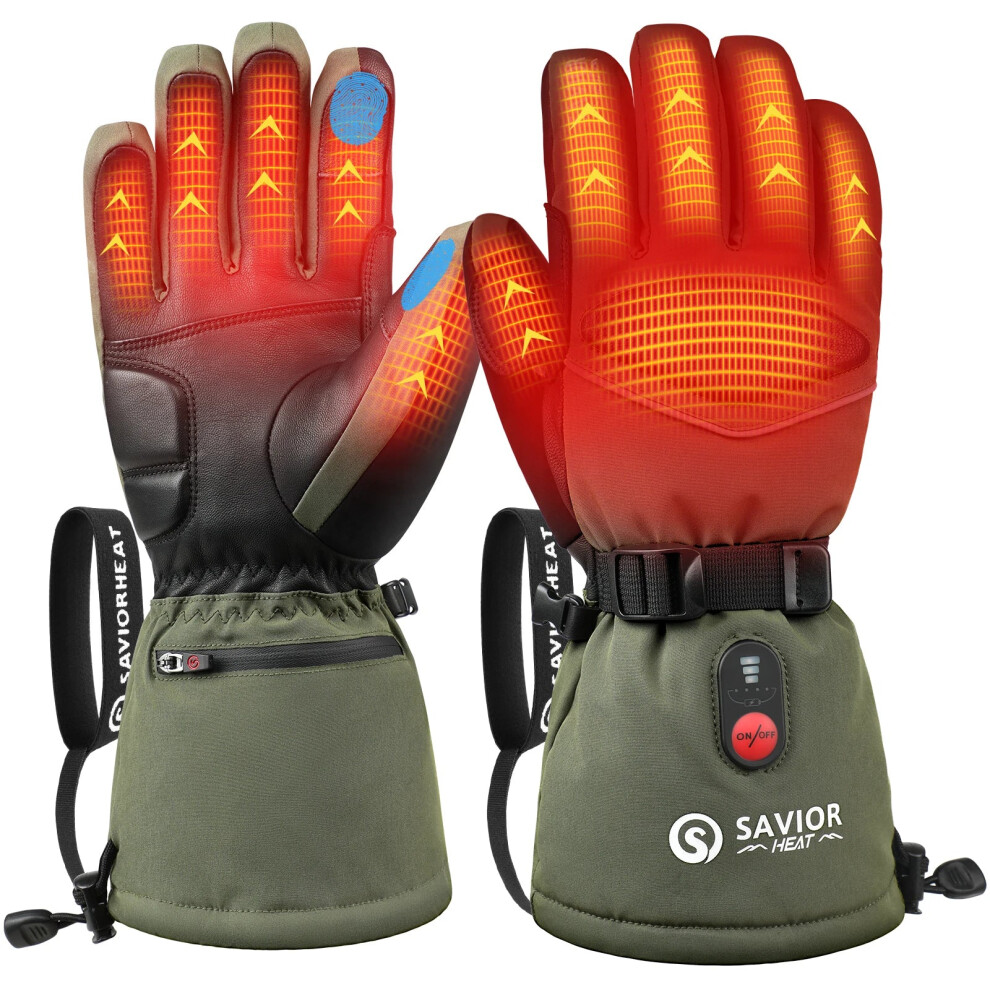 Bluetooth-Enabled Heated Skiing Gloves - Rechargeable, Waterproof, Thermal Warmth For Men & Women 313108911964