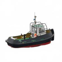 DIY RC Zugboot Modellbausatz 1: 18 - TUG804 Rettungs - & Moped - Zugboot Simulation