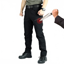 Elite steekwerende broek voor ultieme veiligheid: premium mesbestendige broek voor bodyguards, politie en zelfverdedigingsprofessionals