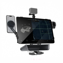 Haloblk HaloStation Vielseitiges Bildschirm - Erweiterungsset & Handy - Kamera - Halter für Tesla Model Y (2021 - 2024) & Model 3 (2017 - 2024)