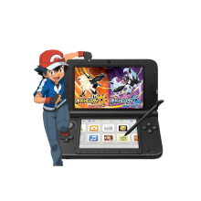 Pink Original 3DS XL/LL Handheld Spelconsole - 4,7-inch touchscreen met Naked Eye 3D en klassieke games