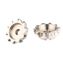 160 Mm Fräserkopf NC45HX0906 - 45 Schneller Vorschub, doppelseitig 12 Schneiden CNC Scheibe