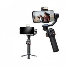 Hohem iSteady M6 Handheld Gimbal Stabilizer met AI Magnetische Fill Light en Volkleur Video Verlichting voor Smartphones