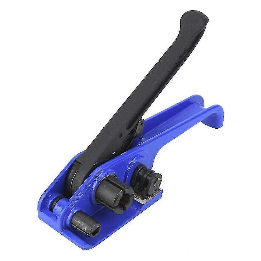(As Show, One Size) Manual Strapping Machine With Cutter - Thickened Steel Strap Legs Tensioner And Crimper Tool For Pet Plastic Straps (16~19Mm) 4632480838857