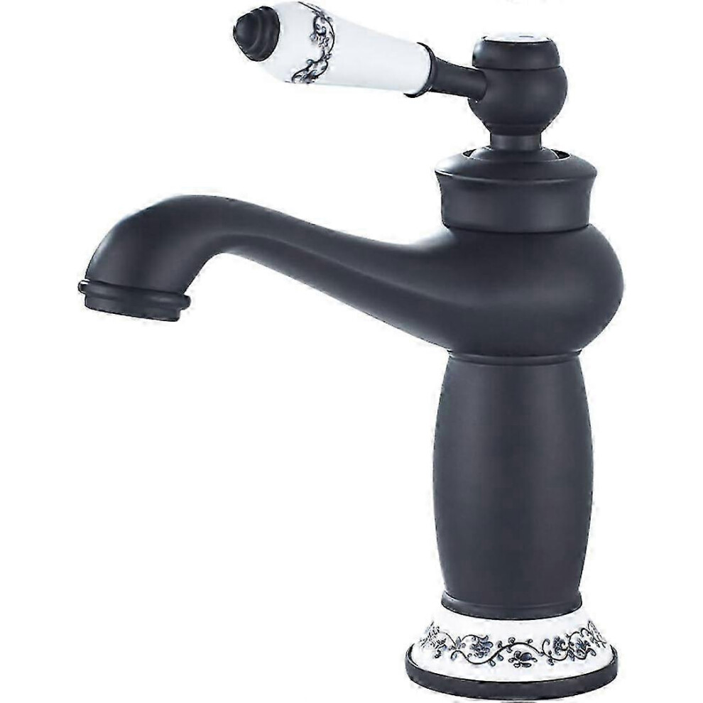 (As Show, One Size) Chrome Brass Bathroom Faucet - Basin Mixer Tap 4632480823976