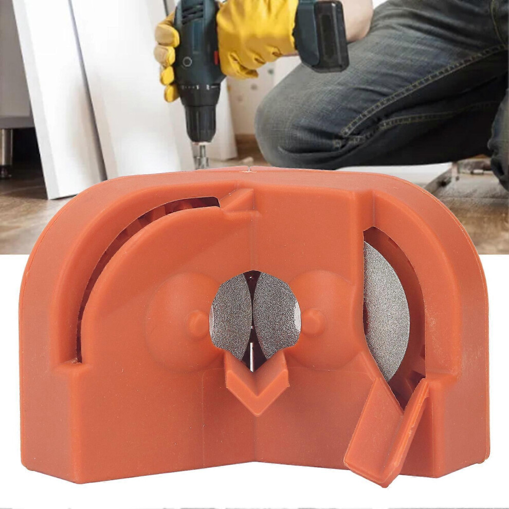 (As Show, One Size) Drill Bit Sharpener Universal Portable Drill Bit Grinding Sharpener For Hss Carbide 4632480852563