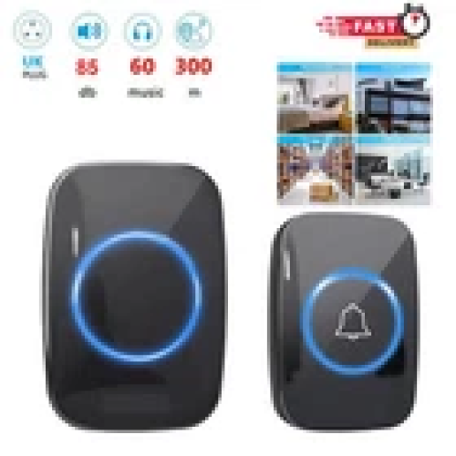 1000ft Wireless Door Bells Waterproof Long Range Battery Home 2