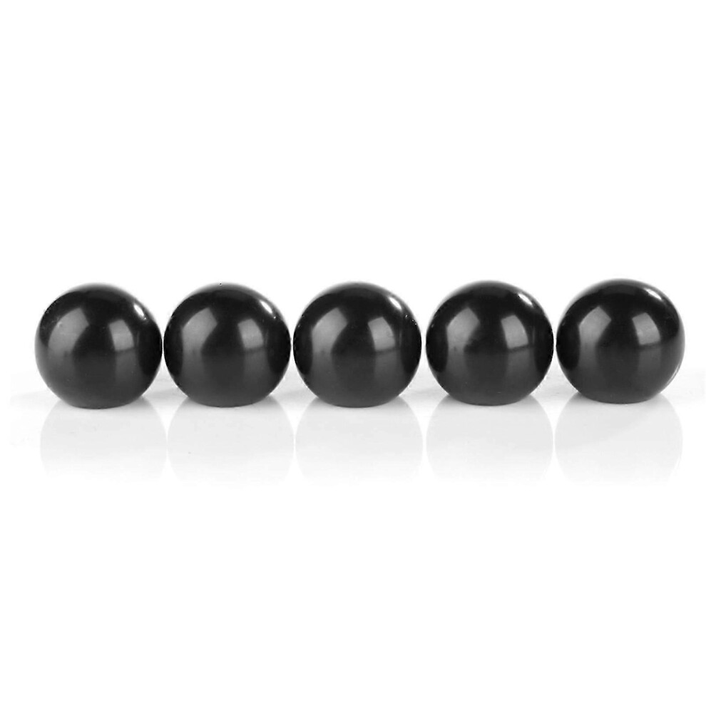 (As Show, One Size) 5Pcs Black Round Ball Bakelite Lever Knob M8*32 Machine Tool Replacement 4632480812734