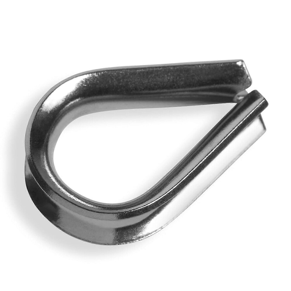 (As show, One size) 304 Stainless Steel Cable Lugs, 2mm [20 Pieces]