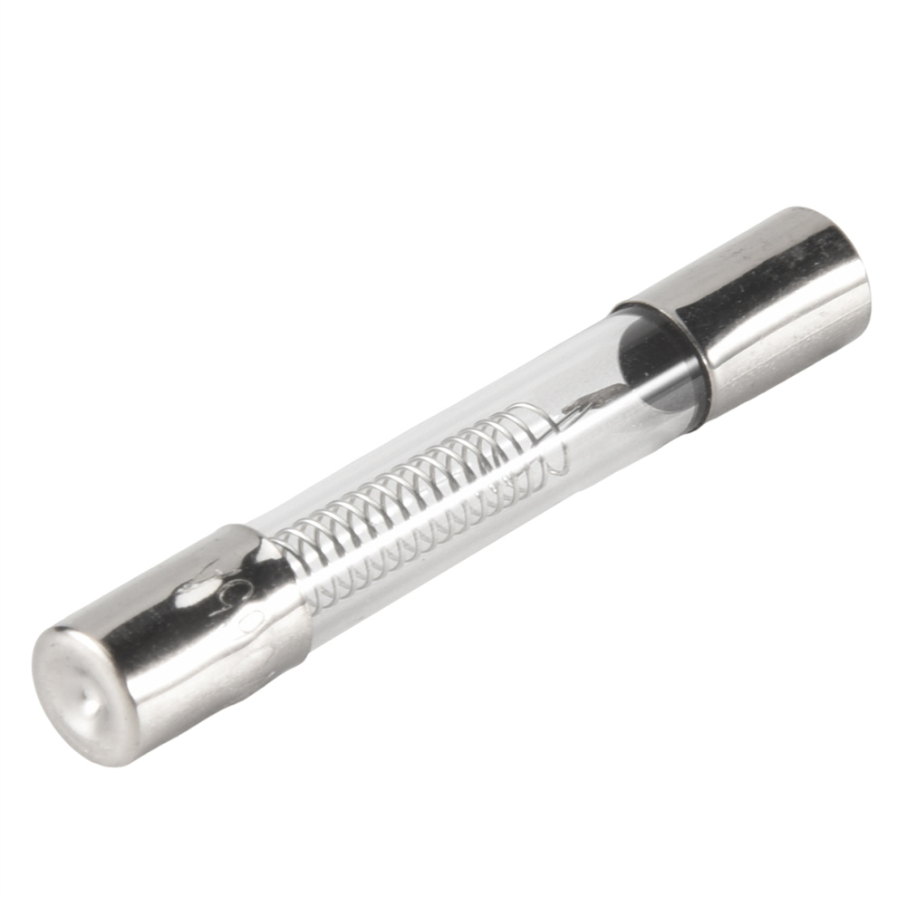 2 tubes fusibles axiaux en verre 0,65 A 5 kV 6 mm x 40 mm pour four à micro-ondes