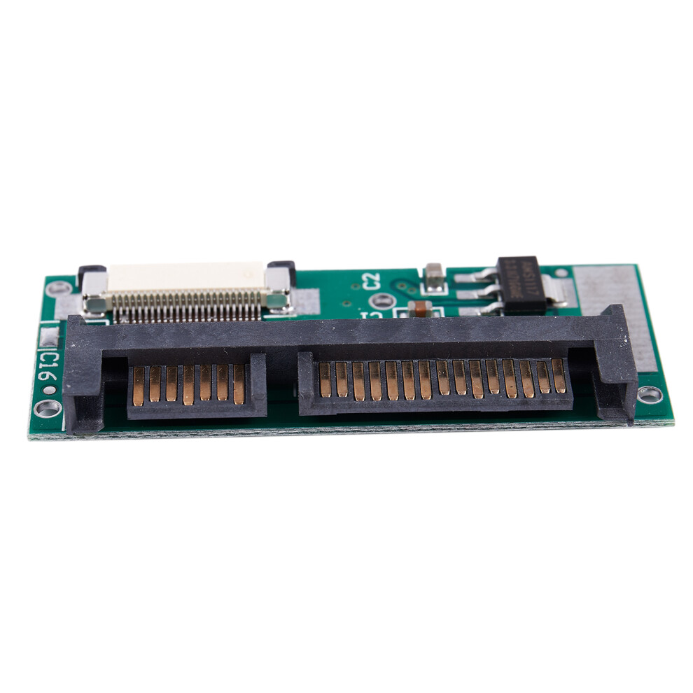 1.8" Zif Ce Ssd Hdd To 7+15 Pin Sata Adapter Converter W Ffc Cable 4851210383201