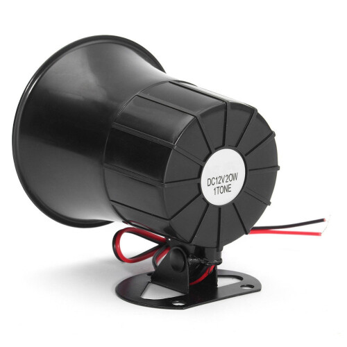 12V 20W Αυτοκίνητο Φορτηγό RV Αέρα Ηλεκτρική Σειρήνα Κόρνα Δυνατός Ήχος Συναγερμός 2