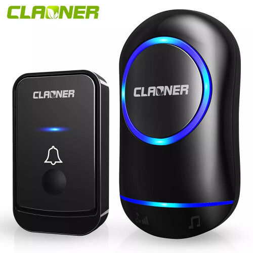 Wireless Door Bells Waterproof 1000ft Long Range Plug in Home Cordless