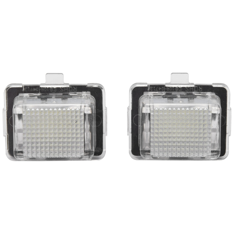 Car 18 Smd Led License Plate For Medes W204 W221 W212 Light 4851210390520