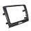 Μαύρο πάνελ ραδιοφώνου 220 X 130 x 210mm 2 Din για το 2009-2014 Superb 2