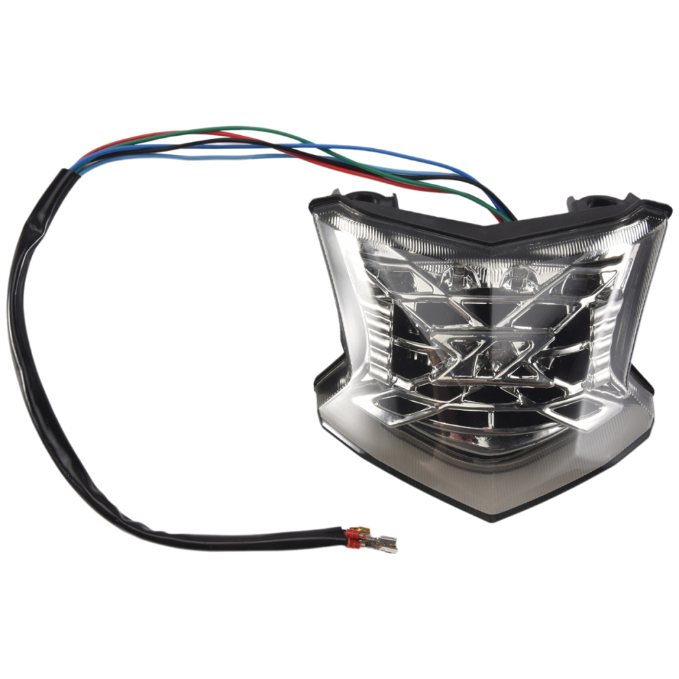 Motorcycle Integrated Led Tail Brake Stop (White) Light/White 4851210396621