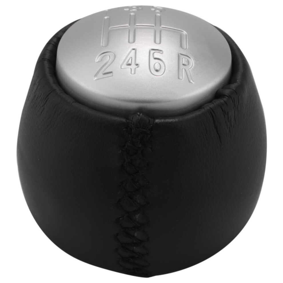 6 Speed Gear Shift Knob Shifter Lever For Gt 147 166 3.2 Silver 4851210300598