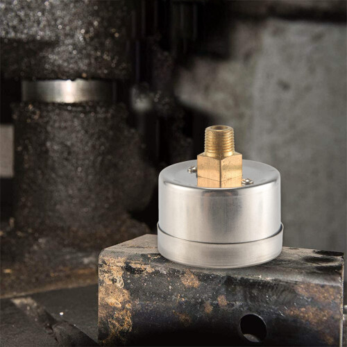 Μανόμετρο πίεσης καυσίμου 1/8 NPT (140 Psi) με προσαρμογέα T-Fitting 3/8 ιντσών 1