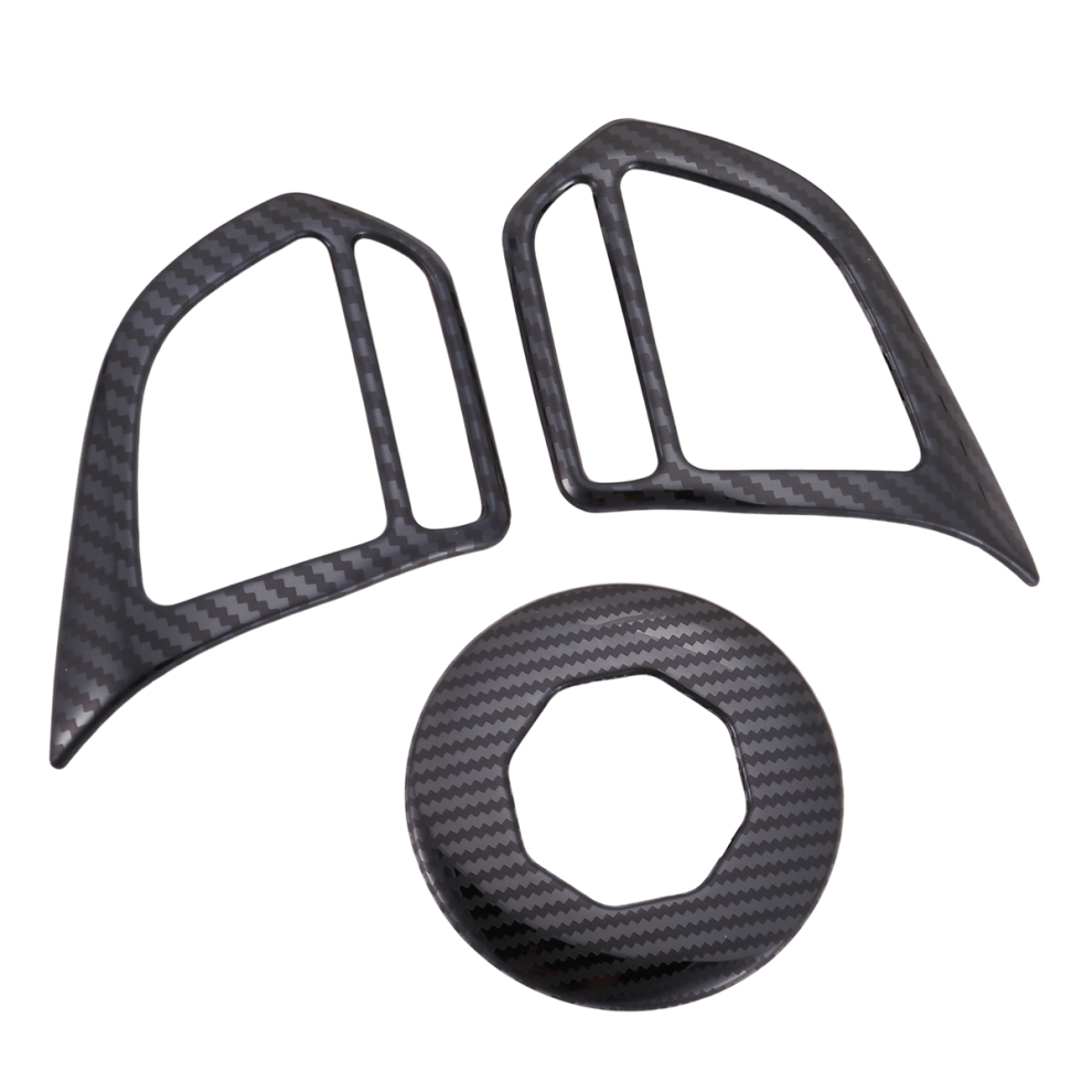 3Pcs Steering Wheel Cover For Mg Zs Ev Mg6 Mg5 Ezs 2018-2021 4851210305562