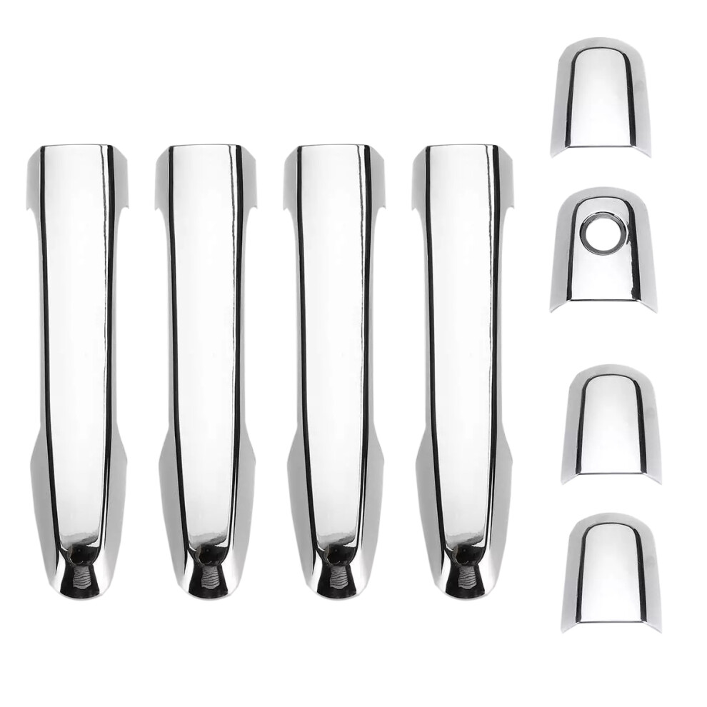 8Pcs Door Handle Cover For Triton L200 Ml Mn 2005-2017 4851210310955