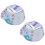 1 Pair PVC Roller Skate Toe Caps for Toe Cap Protective Shoe Shield 4