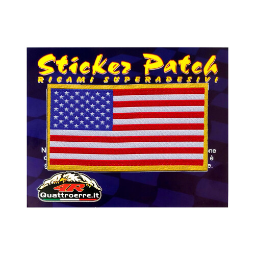 Patch Patch Klebende Flagge USA für Textilien 1
