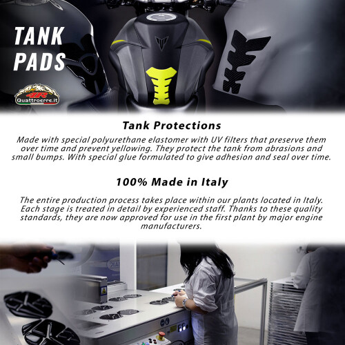 Universal Tank Pad Kleber Flat Rhino, schwarz 2