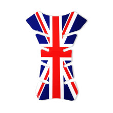 Paraserbatoio Tank Pad 3D-Aufkleber für Moto, Union Jack