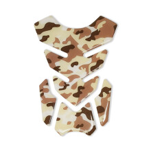 Paraserbatoio Tank Pad 3D-Aufkleber für Moto Full Desert Camouflage